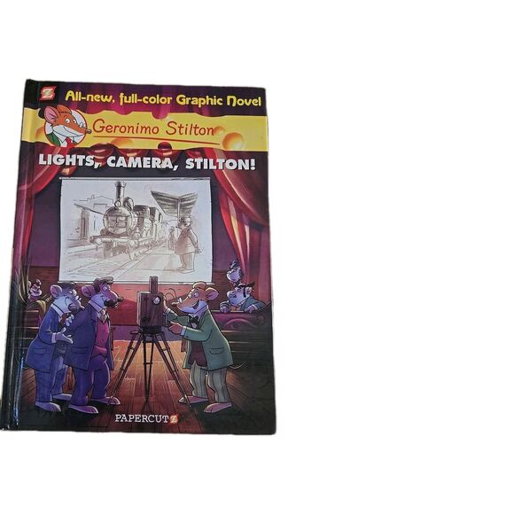 Geronimo Stilton Graphic Novels #16 : Lights, Camera, Stilton! by Geronimo Book - Picture 1 of 5